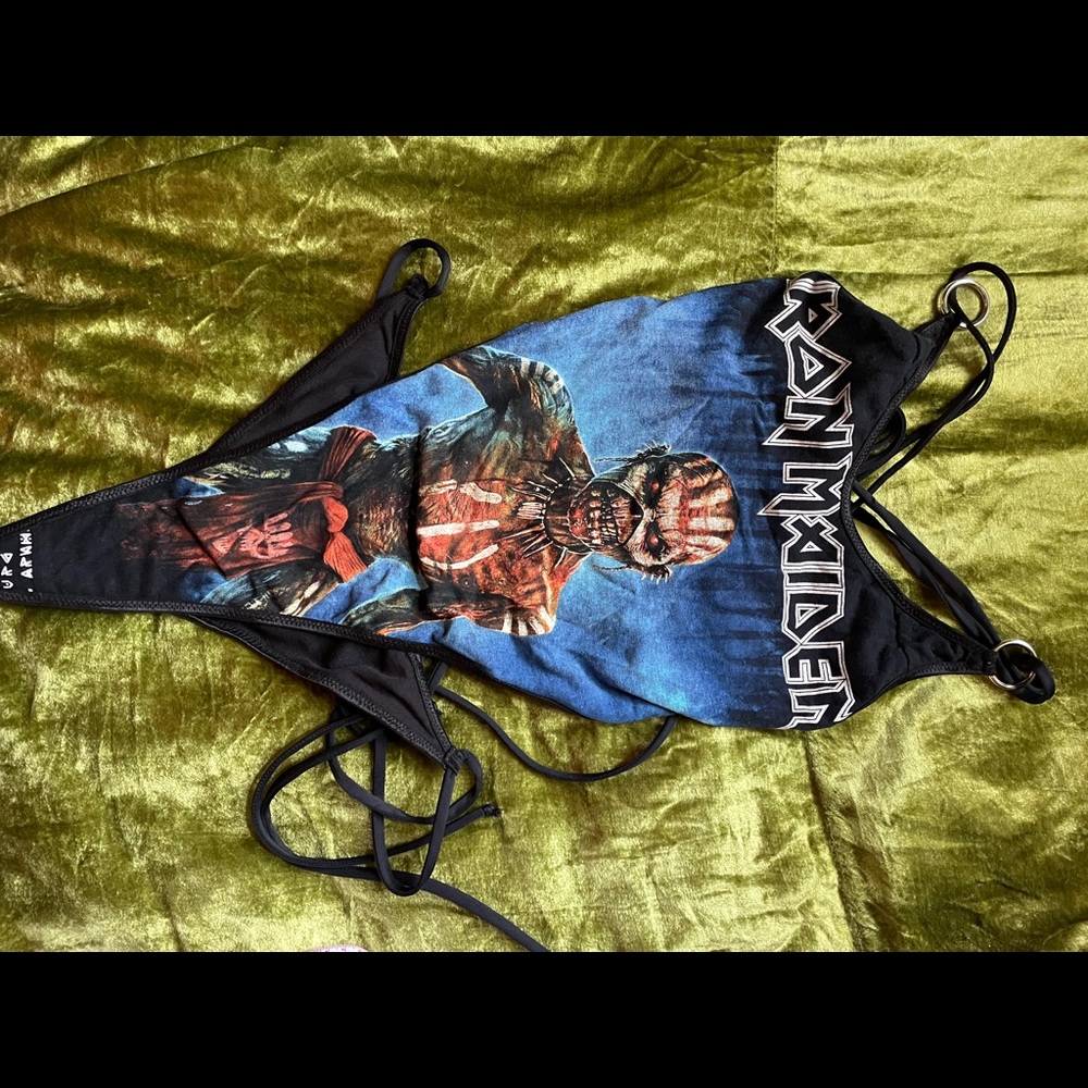 Handmade Iron Maiden Bodysuit